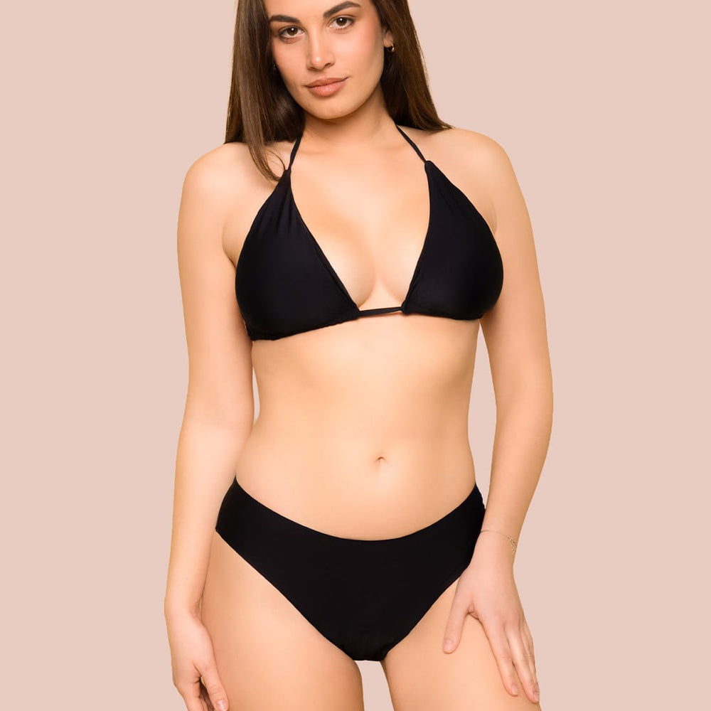 
                  
                    Amaya - seamless  swimsuit in eternal black classic
                  
                