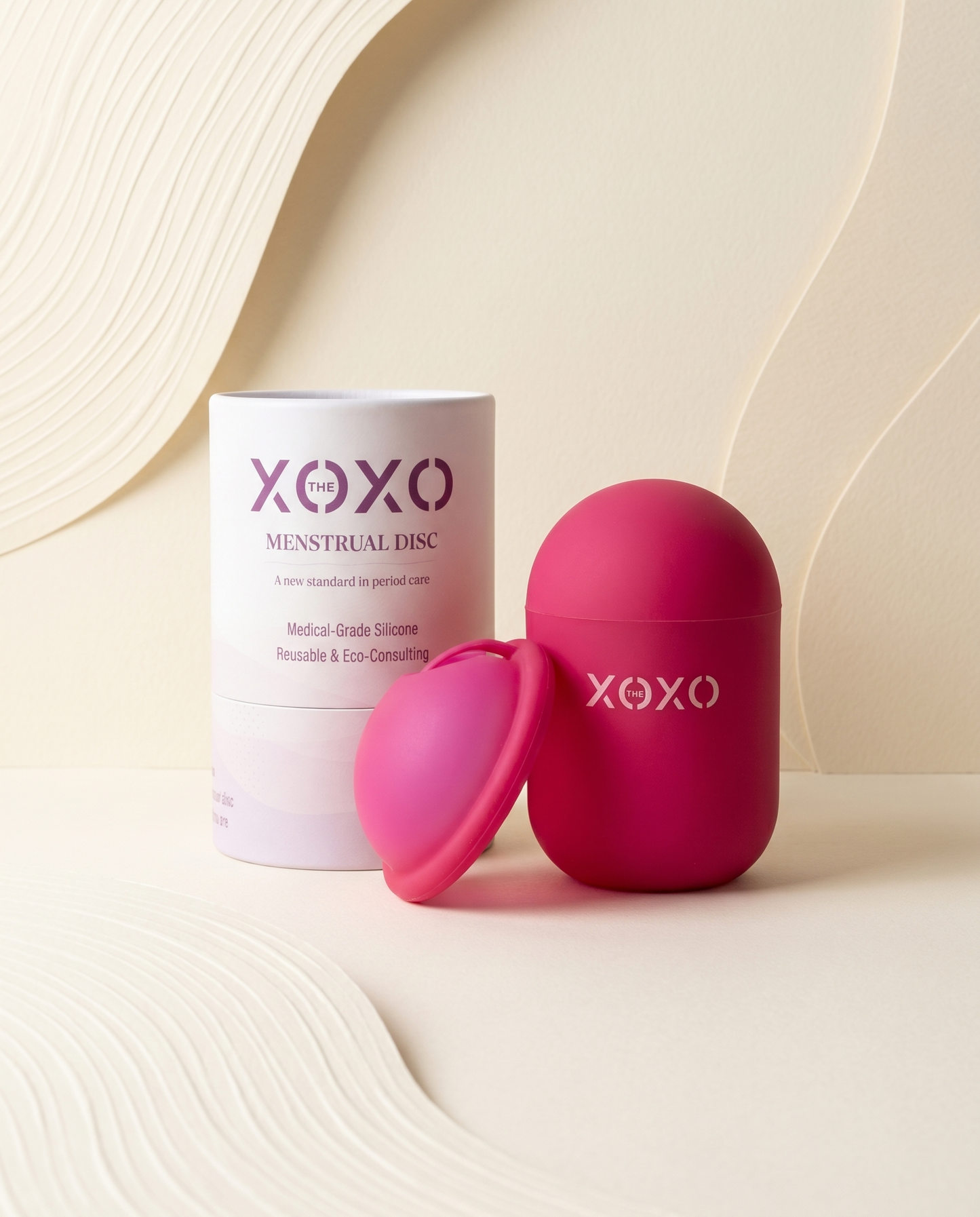 TheXOXO Balance™ menštruačný disk so sterilizačným téglikom