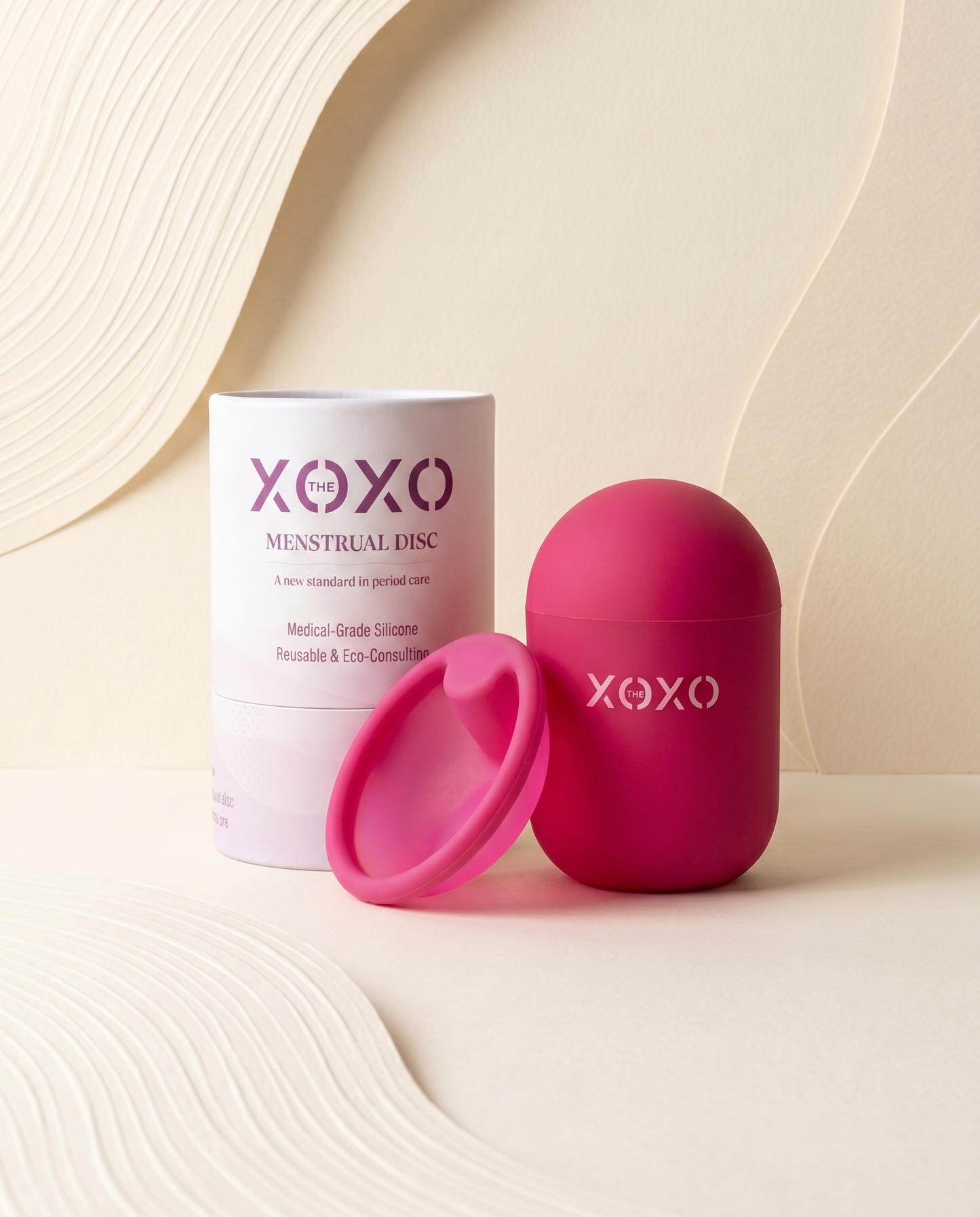 TheXOXO Balance™ menštruačný disk so sterilizačným téglikom